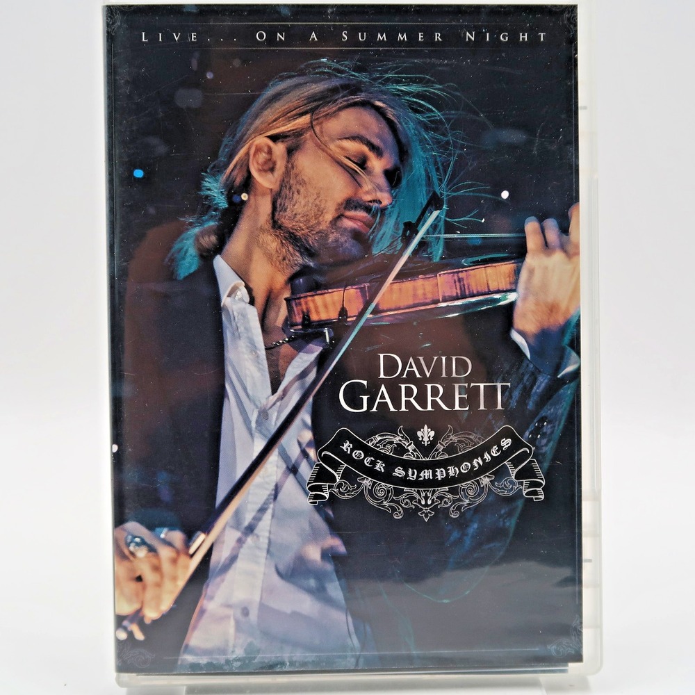 David Garrett Rock Symphonies Live On A Summer Night DVD 2010 Music Concert NTSC